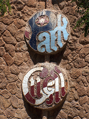 Park Guell Sign